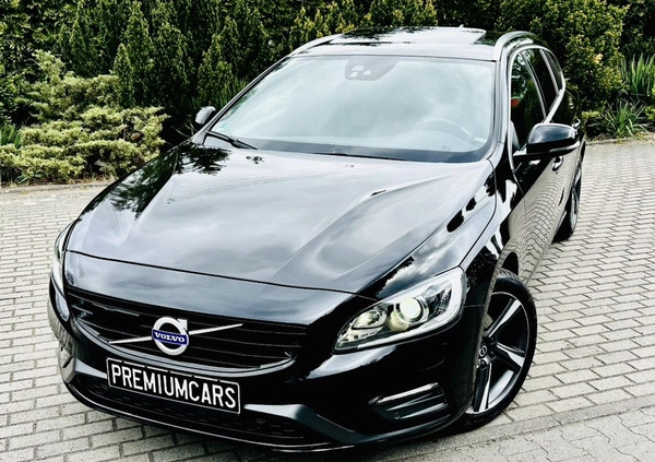 Volvo V60 cena 77900 przebieg: 202762, rok produkcji 2018 z Sztum małe 781